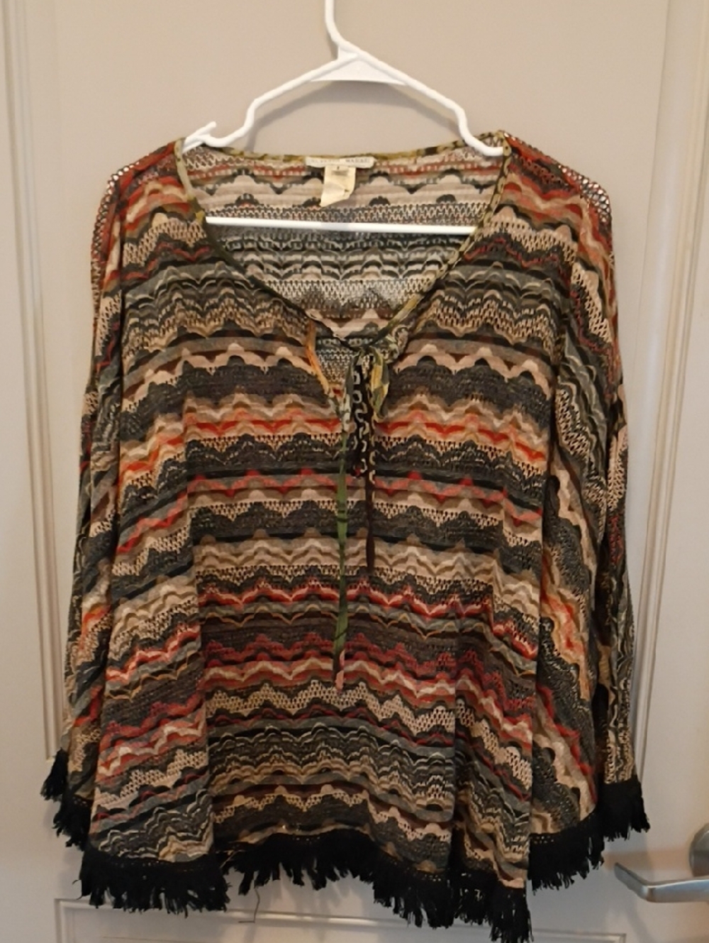 Alberto Makali Women's Poncho Size L